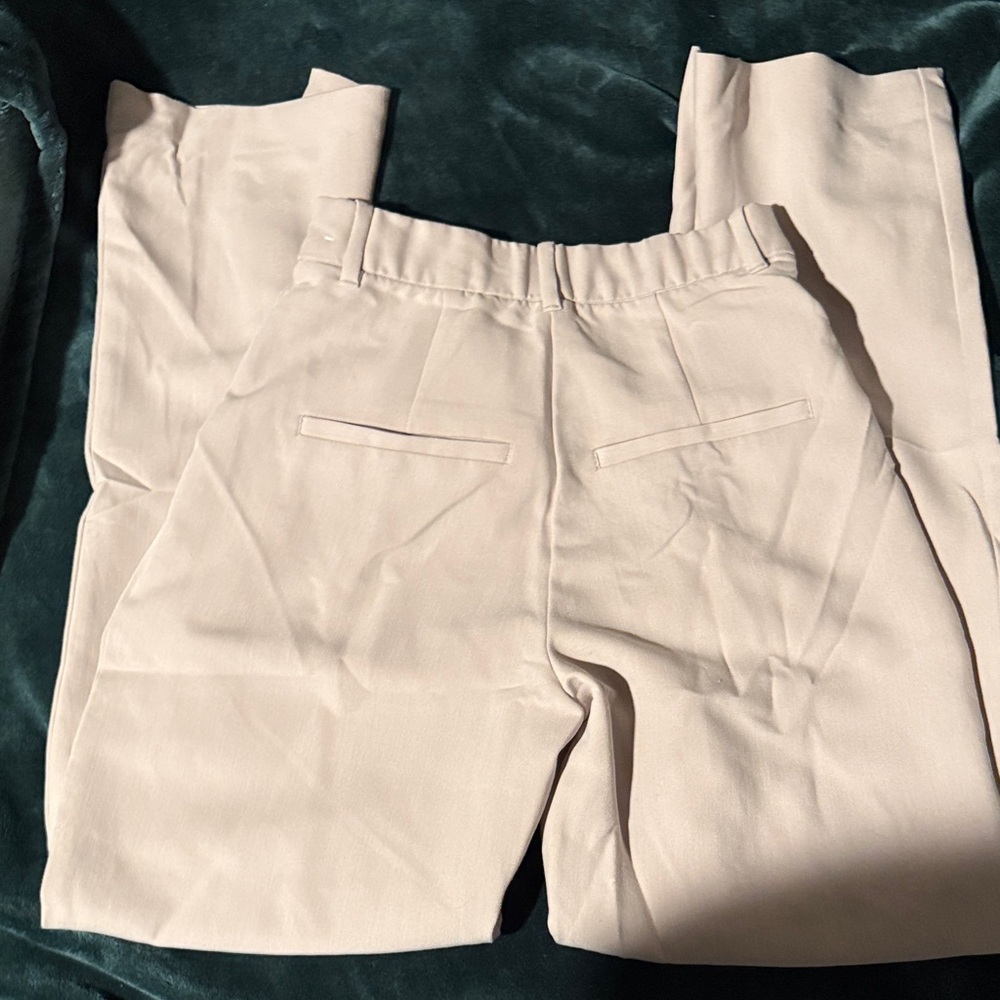 Abercrombie & Fitch Cream Curve Love Pants - Picture 6 of 6